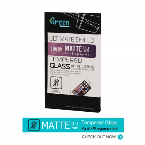 iPhone 6 6 Plus / 6S 6S Plus | Matte Anti-Fingerprint Tempered Glass 0.3mm