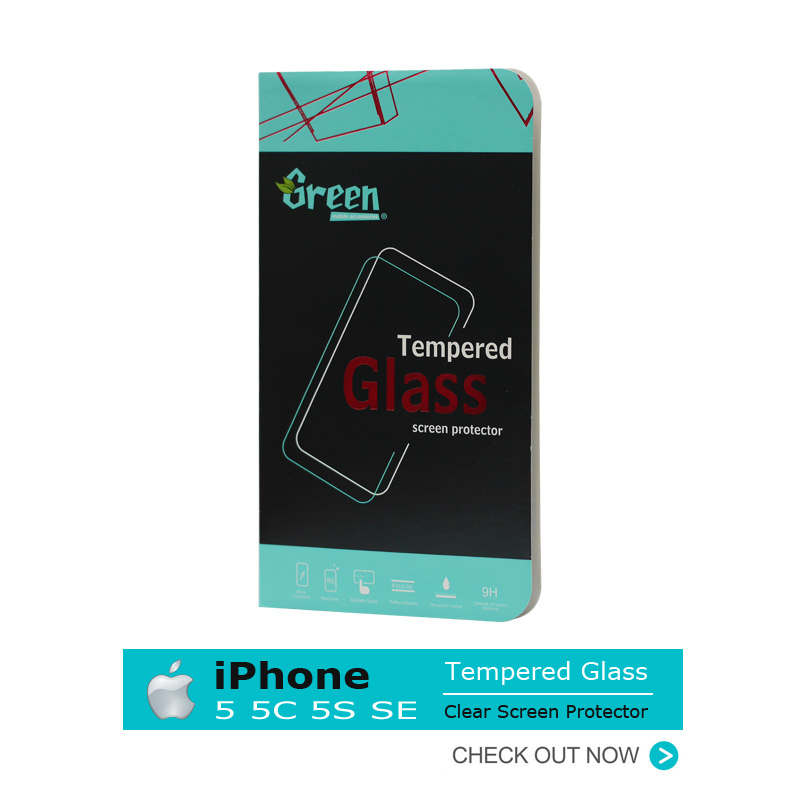 iPhone 5 5C 5S SE | 2.5D Curve Clear Tempered Glass 0.3mm