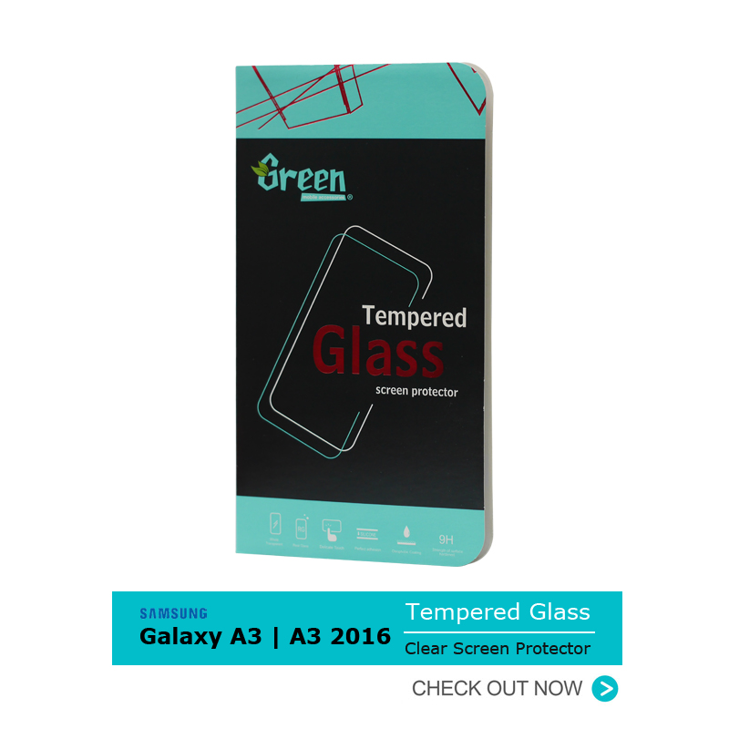 Samsung Galaxy A3 A300F / A3 2016 A310F | 2.5D Curve Clear Tempered Glass 0.3mm