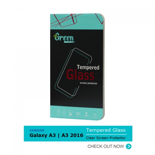 Samsung Galaxy A3 A300F / A3 2016 A310F | 2.5D Curve Clear Tempered Glass 0.3mm