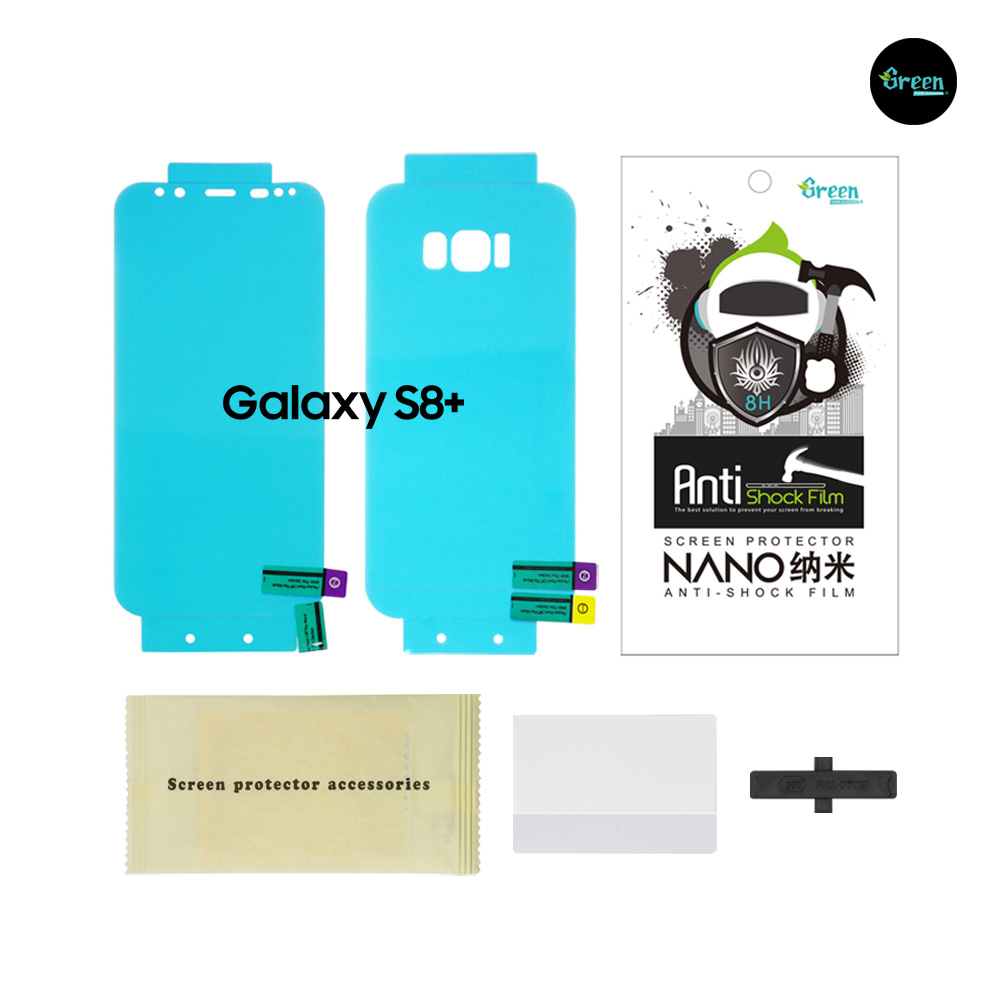 Samsung Galaxy S8 G950F / S8 Plus G955F | Nano Clear Full Cover Anti-Shock TPU Film Screen Protector