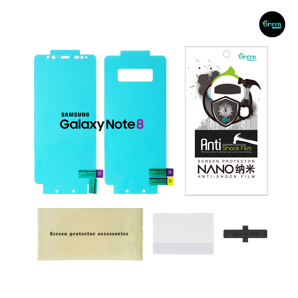 Samsung Galaxy Note 8 N950F | Nano Clear Full Cover Anti-Shock TPU Film Screen Protector